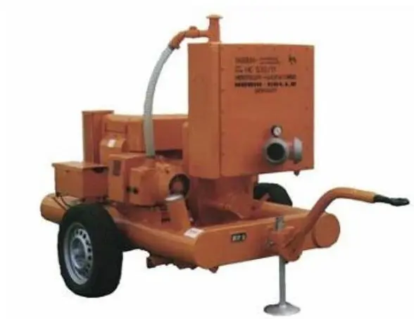 Groundwater pump Hudig HC532/07, diesel