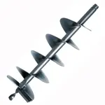 Drill bit, for two person earth drill, 150mm