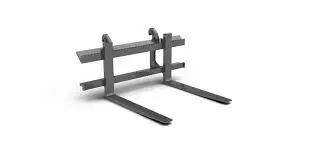 Pallet forks, for Sany SW405K L2400mm, W2450mm, 11000kg, quick couples