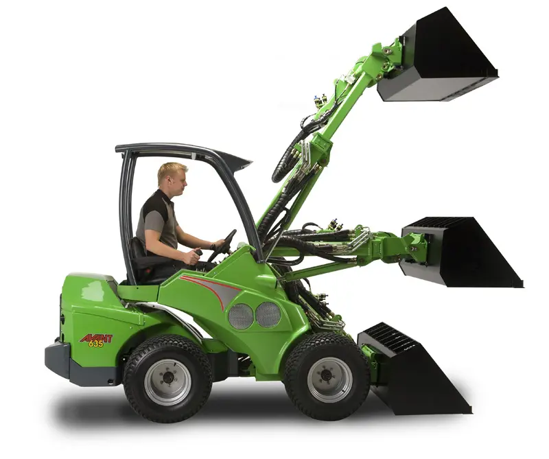 Telescopic handler, 4m, 1,3t