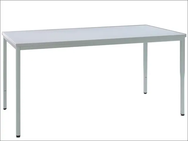 Tubular steel table (80x180x75)