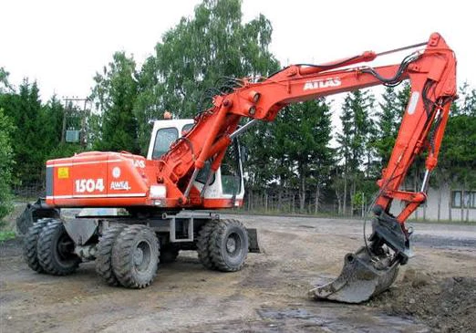 Wheeled Excavators, <18t