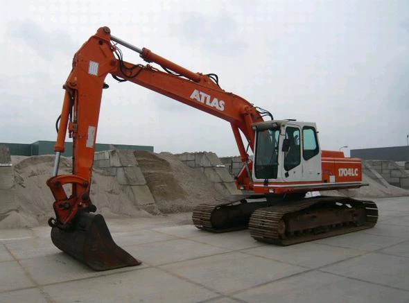 Lintekskavaator, <25t