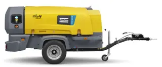 Diesel compressor, <11m3/min, <10bar