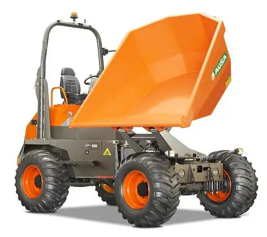 Wheeled dumpers, <10t