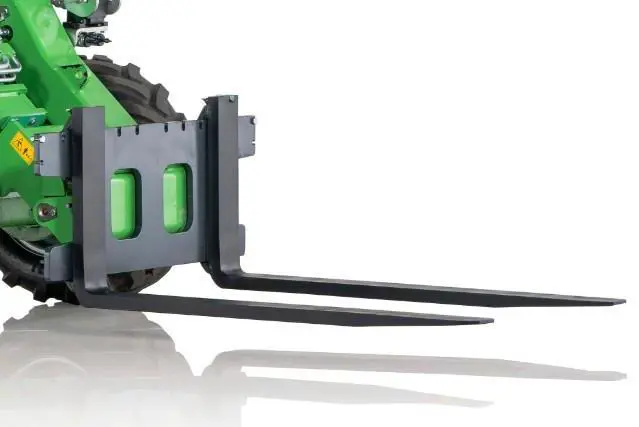 Pallet forks for wheel loader