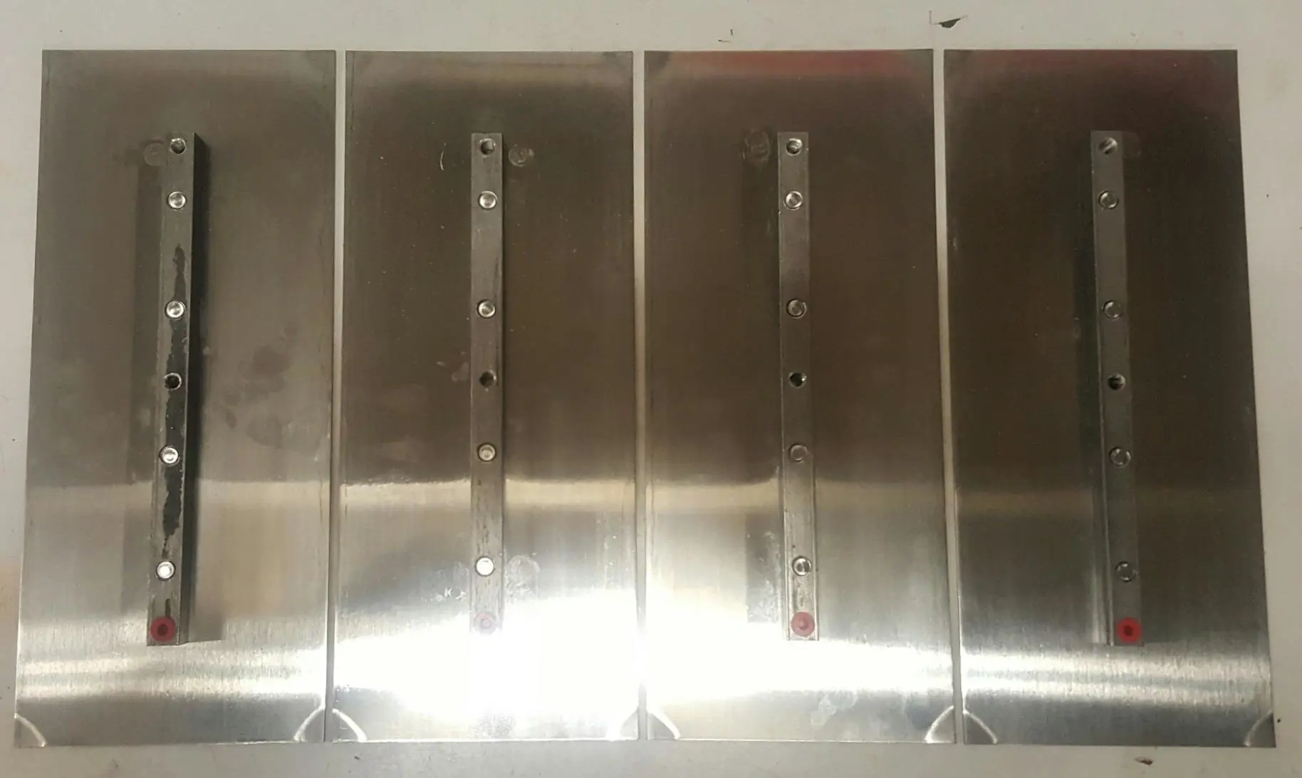 Blades set (4psc.) for Concrete trowelling machine, d=900mm  (Enar, Belle Weber )