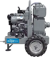 Water vacuum pump, diesel