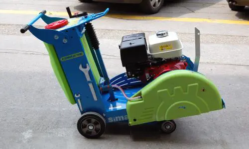 Asphalt-concrete cutter, petrol, d=450mm