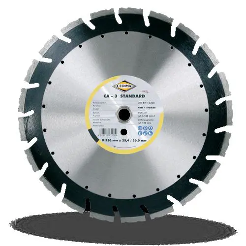 Diamond disc, d=350, betonam (10mm)