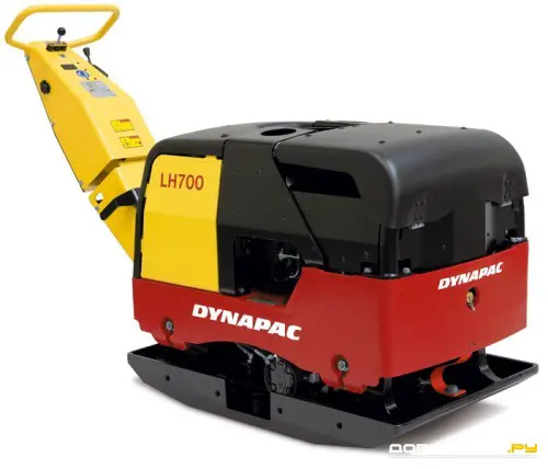 Vibroplaat 800kg, diisel, revers.