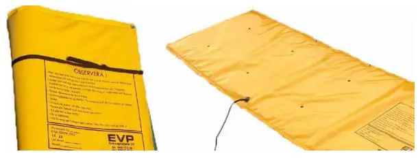 Carpet for defreezing of frozen soil, 1x3m, 230V