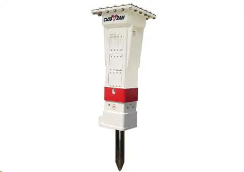 Hydraulic hammers for wheel and crawler excavators