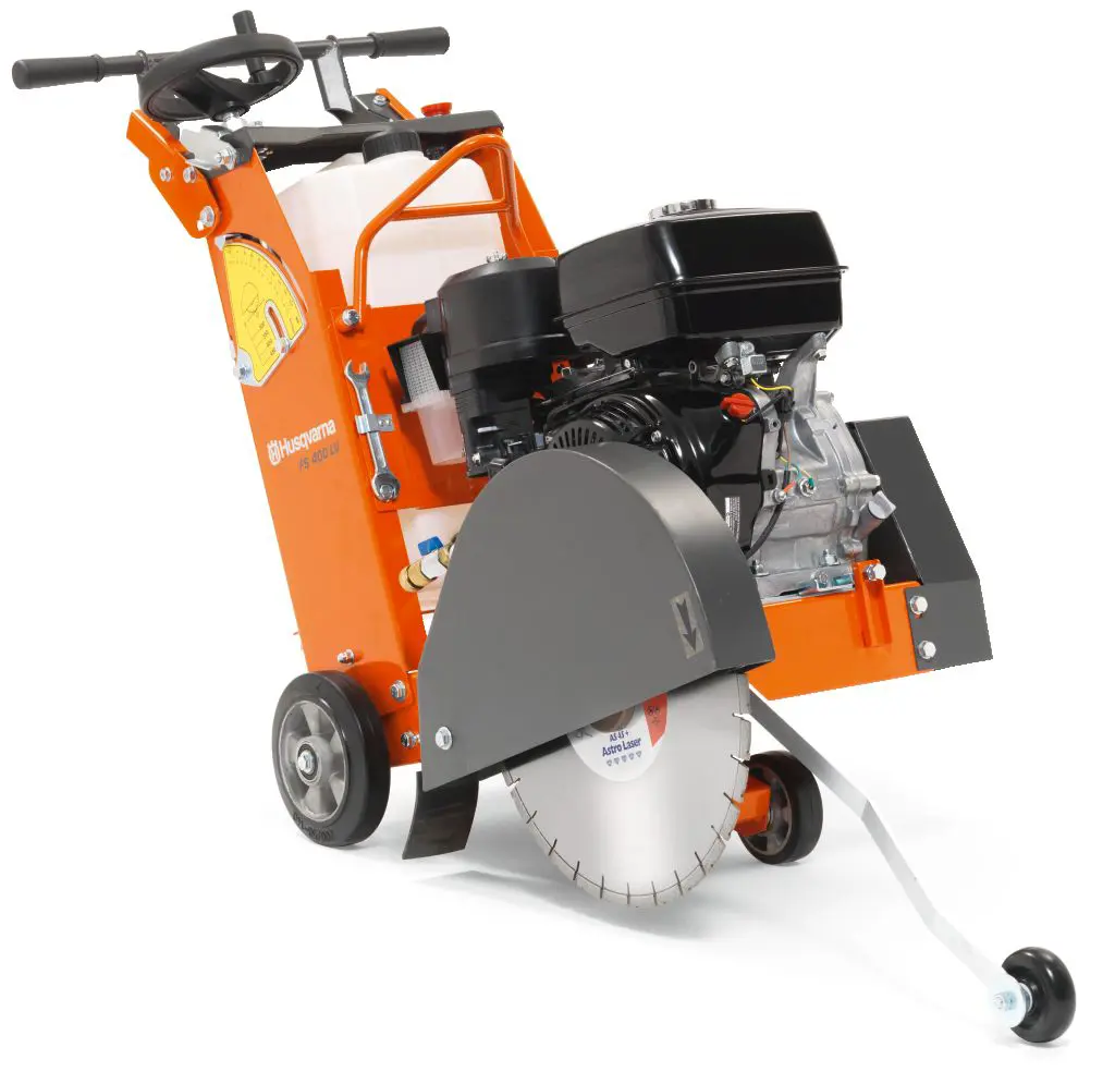 Asphalt-concrete cutter, petrol, d=450mm