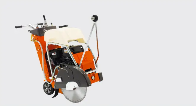 Asphalt-concrete cutter, petrol, d=450mm