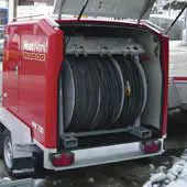 Carpet for defreezing of frozen soil