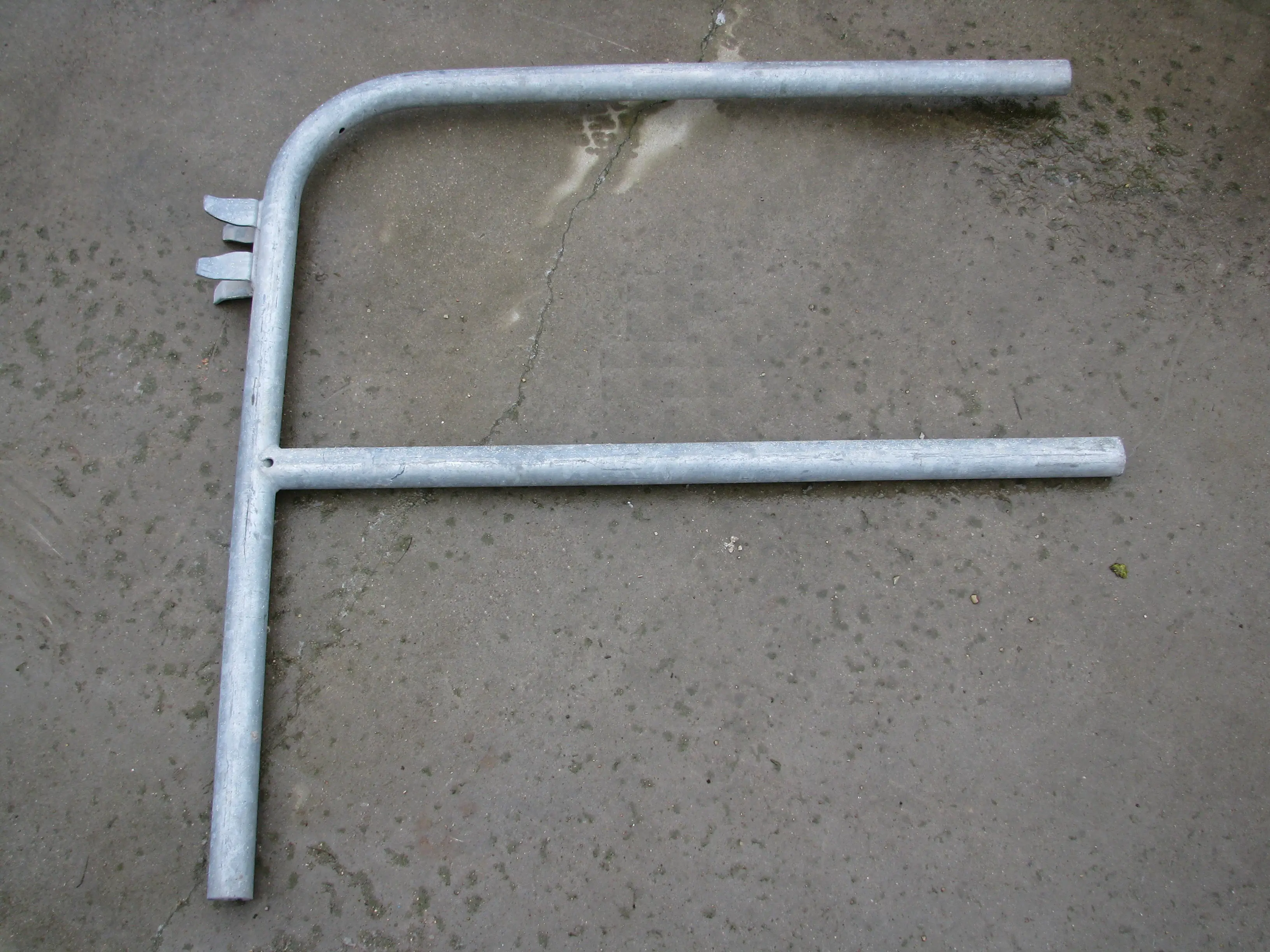 GEDA Landing Level Safety Gate "Comfort" - fixed guardrail