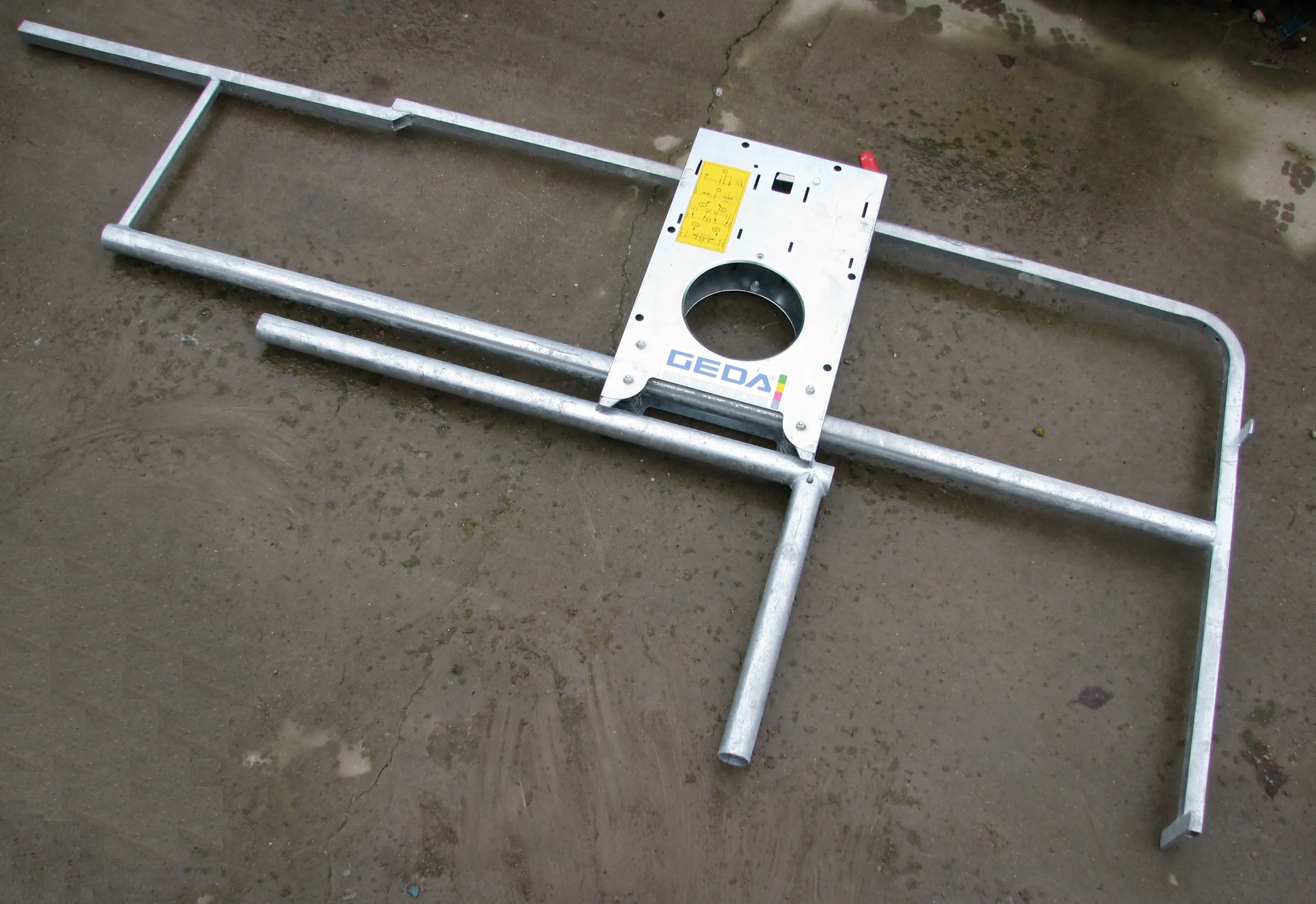 GEDA Landing Level Safety Gate "Comfort" - sliding door