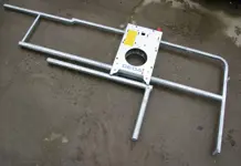 GEDA Landing Level Safety Gate "Comfort" - sliding door