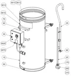 Geda 1500 Cable bin with trailing cable 100 m lifting height