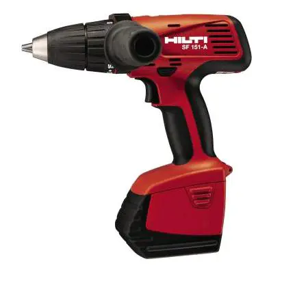 Drill with accumulator (Two batteries and charger), 15,6V