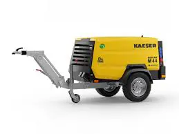 Diiselkompressor, 4,1 m3/min, 7 baari.