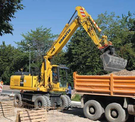 Wheeled Excavator, <18t