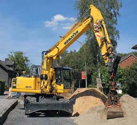 Wheeled Excavators, <20t