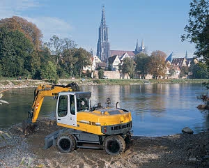 Wheeled Excavators, <18t