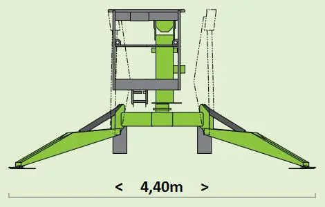 Trailer mounted boom lifts, 17m