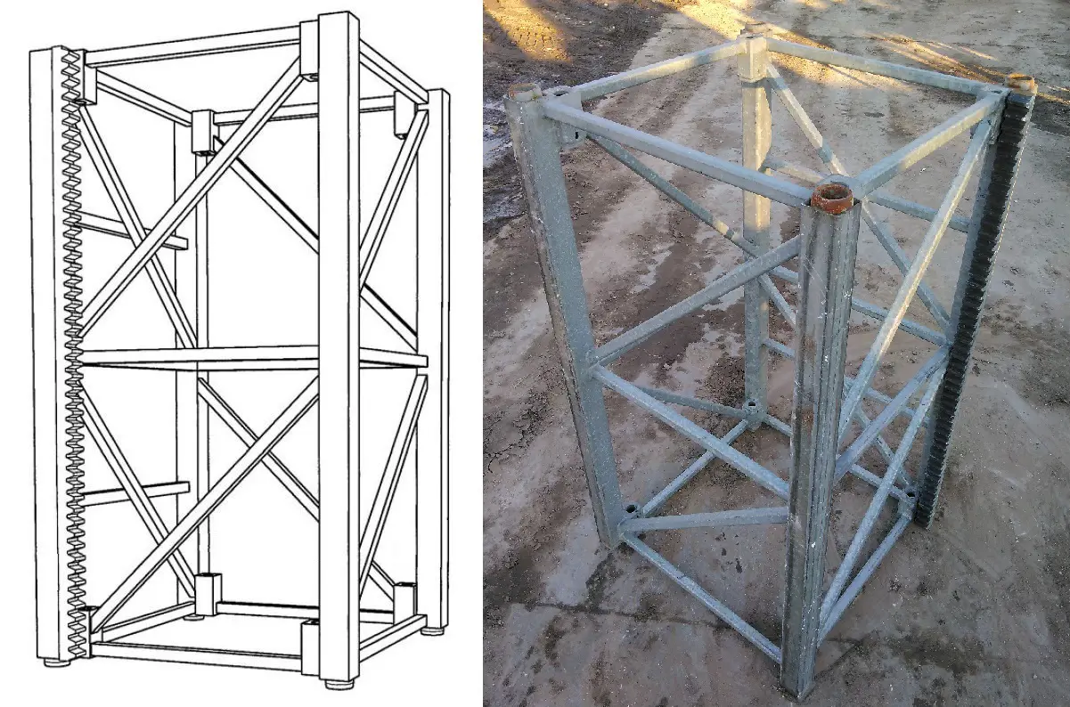 Scanclimber SC4000 mast section 1.25m