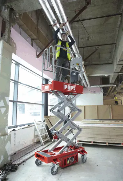 Electric scissor lift (battery), 4m