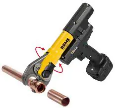 Radial press 14V, set (two batteries 2.5Ah, charger) with nozzles M 15-18-22-28-35