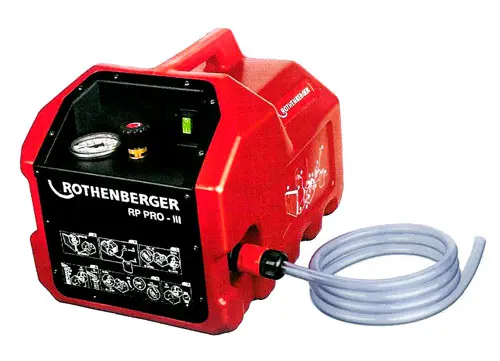 Testing pumps, 220V 0-40 bar