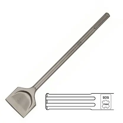 SDS max wide-flat chisel
