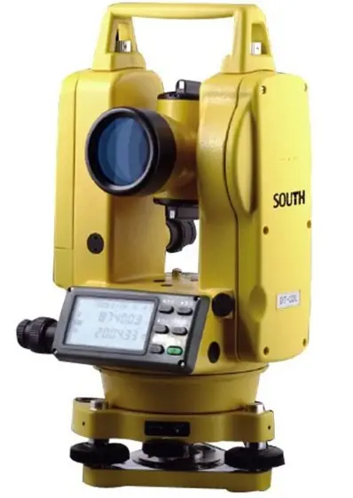 Theodolite with stand and lat