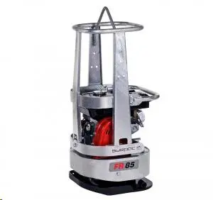 Round plate compactor, 88kg, petrol