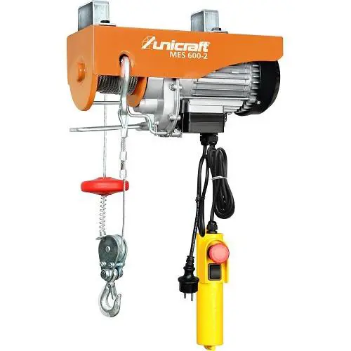 Winch 600kg, 6m, 300kg 12m,  230V