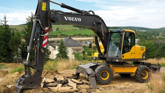 Wheeled Excavators, <18t
