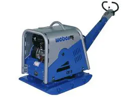 Vibroplaat, 450kg, diisel, revers