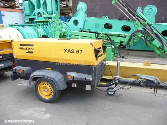 Diesel compressor 4,3m3/min, 7bar.