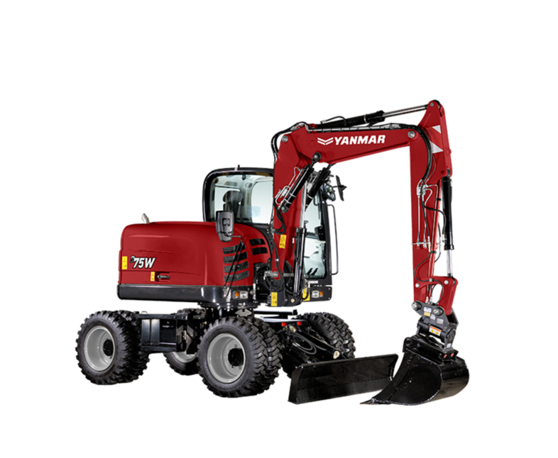 Ratasekskavaator, <10t