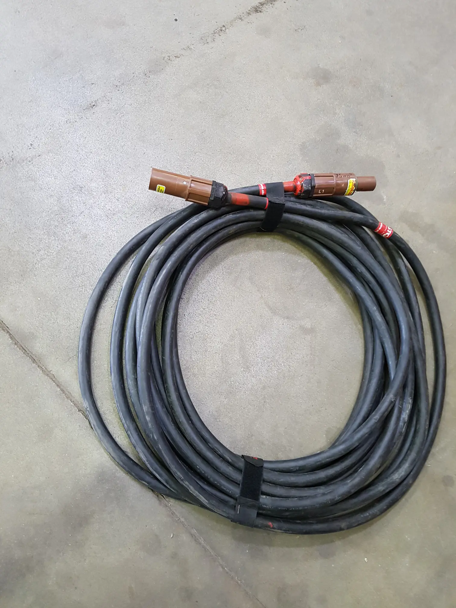 Extensions cords 120 mm2 - 20m