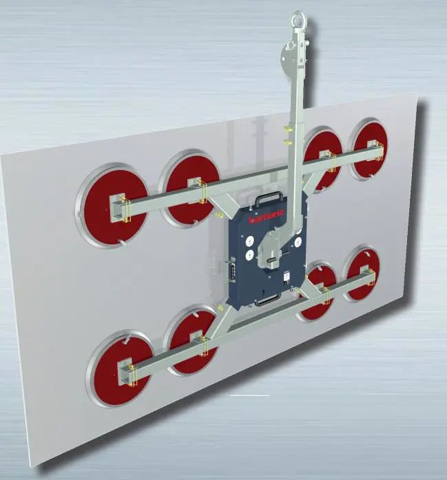 Attachable vacuum lift (battery), 1000 kg