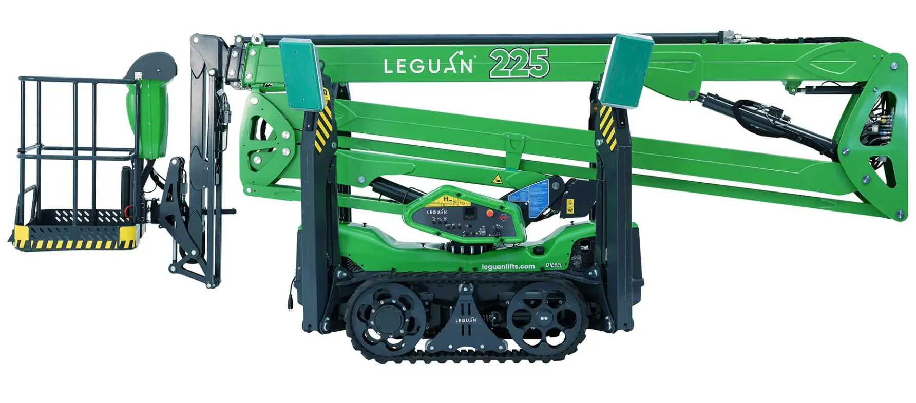 Spider work platform (diesel, 220v, crawler), 20m