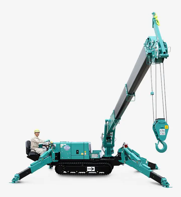 Spider minicrane, 12m, <2.8t