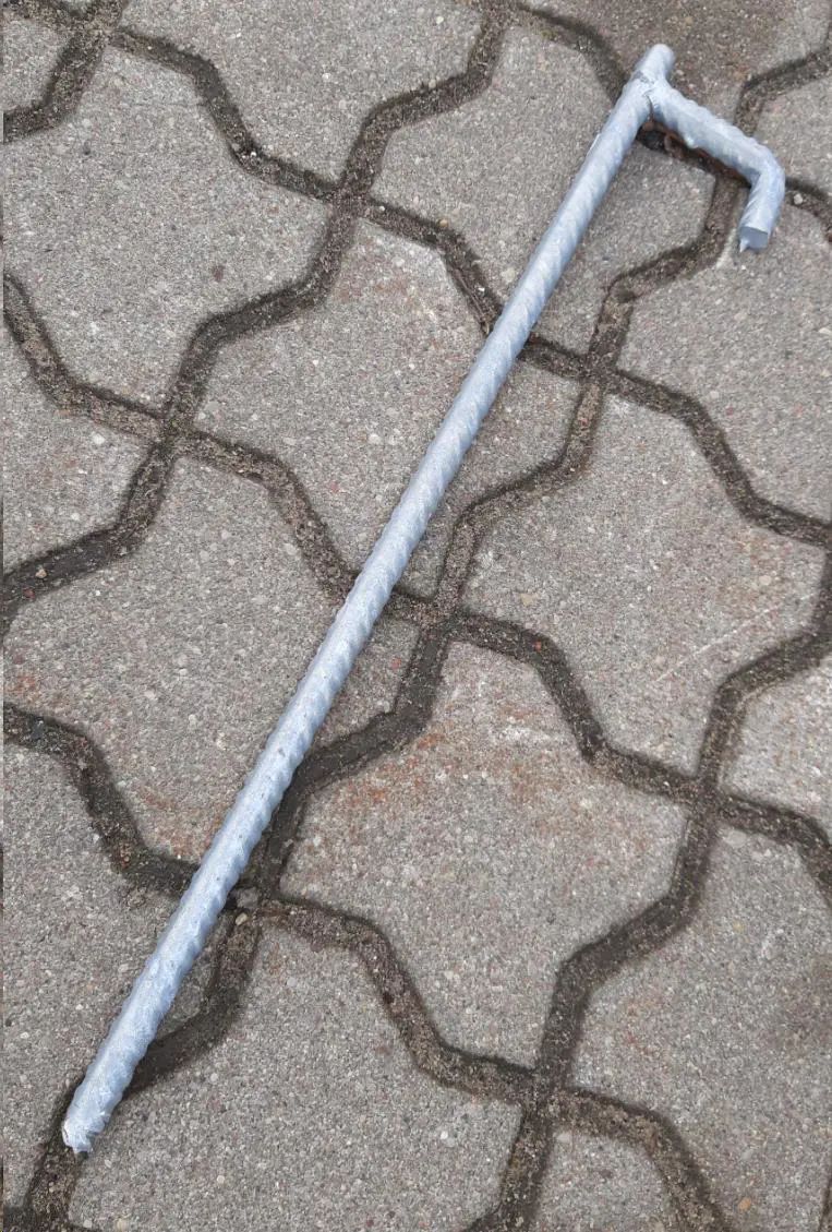 Stabiliser Pin HD, L-type rod