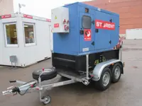 Dyzelinis generatorius, priekaba, 64kW, 24h