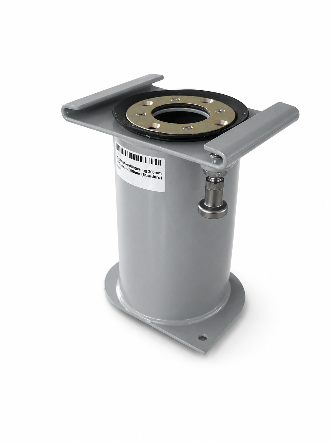 Vacuum suction cup for street curbs, for self-propelled curb paver, 450 mm