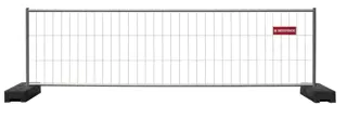 Mobile construction fence, 1.2x3.5m